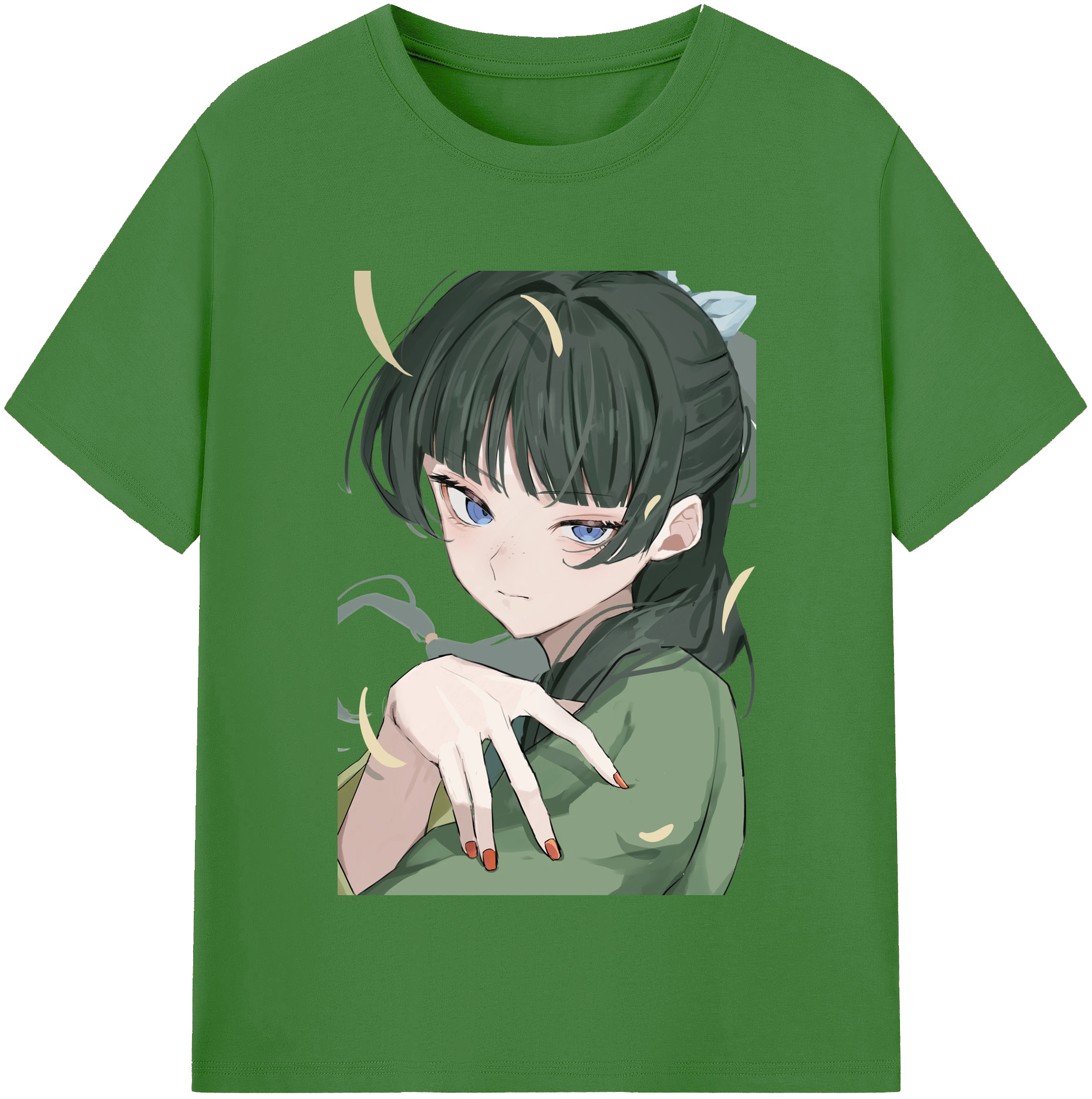 （画像用） 薬屋のひとりごと The Apothecary Diaries レディースカジュアルプリントTシャツ（綿100％）